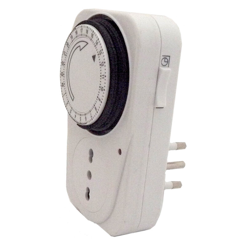 PRESA TEMPORIZZATA 'GIORNALIERA' spina + presa 10/16A