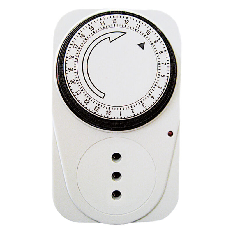 PRESA TEMPORIZZATA 'GIORNALIERA' spina + presa 10A