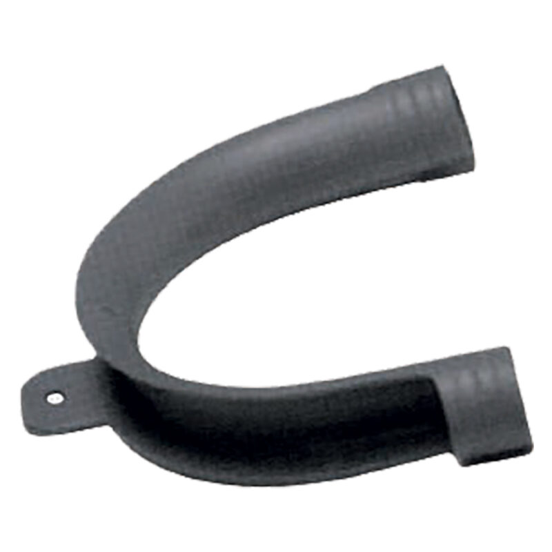 GANCIO SUPPORTO AD 'U' PER TUBO LAVATRICE piagatura a 180 ยฐ