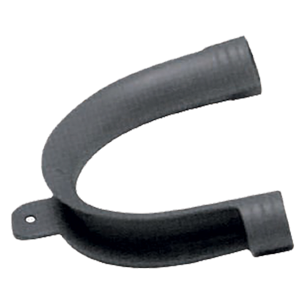 GANCIO SUPPORTO AD 'U' PER TUBO LAVATRICE piagatura a 180 °