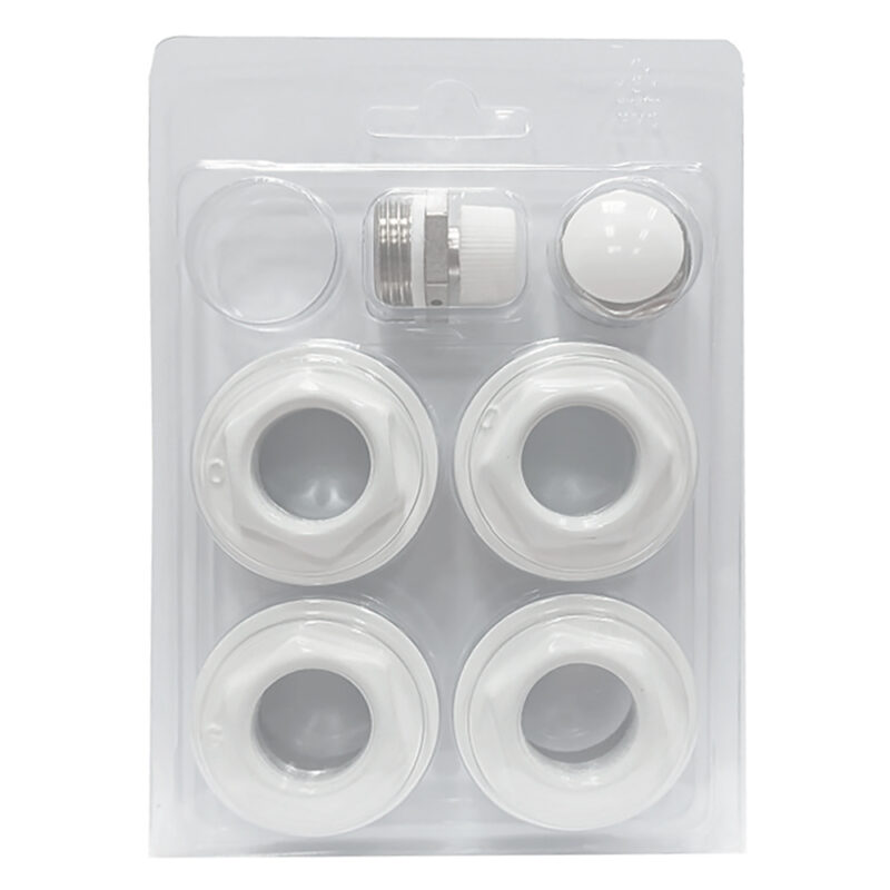 KIT ACCESSORI PER RADIATORI ร 1' x attacco 3/8'