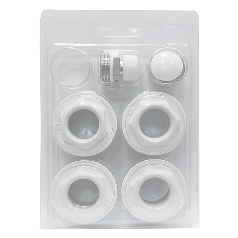 KIT ACCESSORI PER RADIATORI Ø 1' x attacco 3/8'