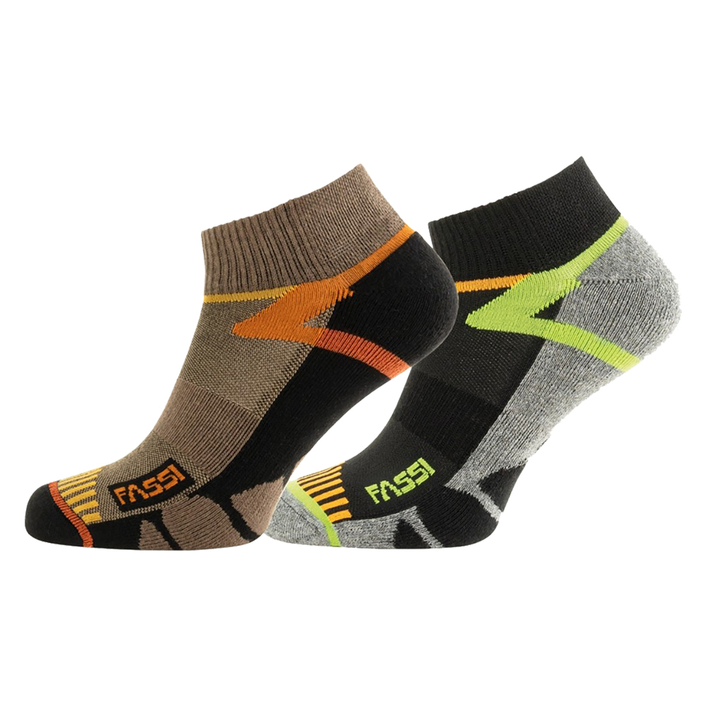 CALZE CORTE OUTODOOR 'WALK' taglia unica - confezione da 2 paia