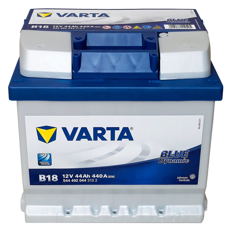 BATTERIA PER AUTO 'VARTA BLUE' 'B18' - 44 Ah dx / mm 207 x 175 x 175