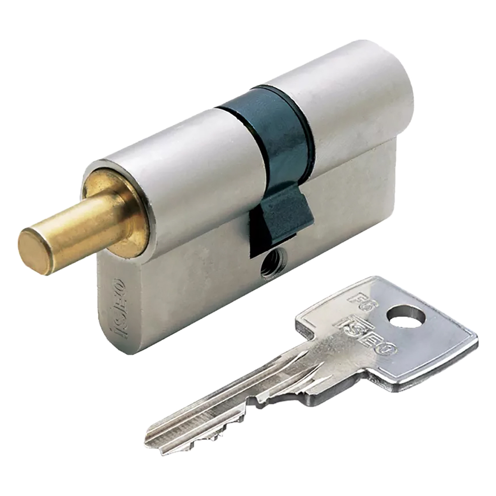 CILINDRO SAGOMATO PER POMOLO 'R6 EXTRA S' mm 30+10+30 = 70 nichelato (35+35)