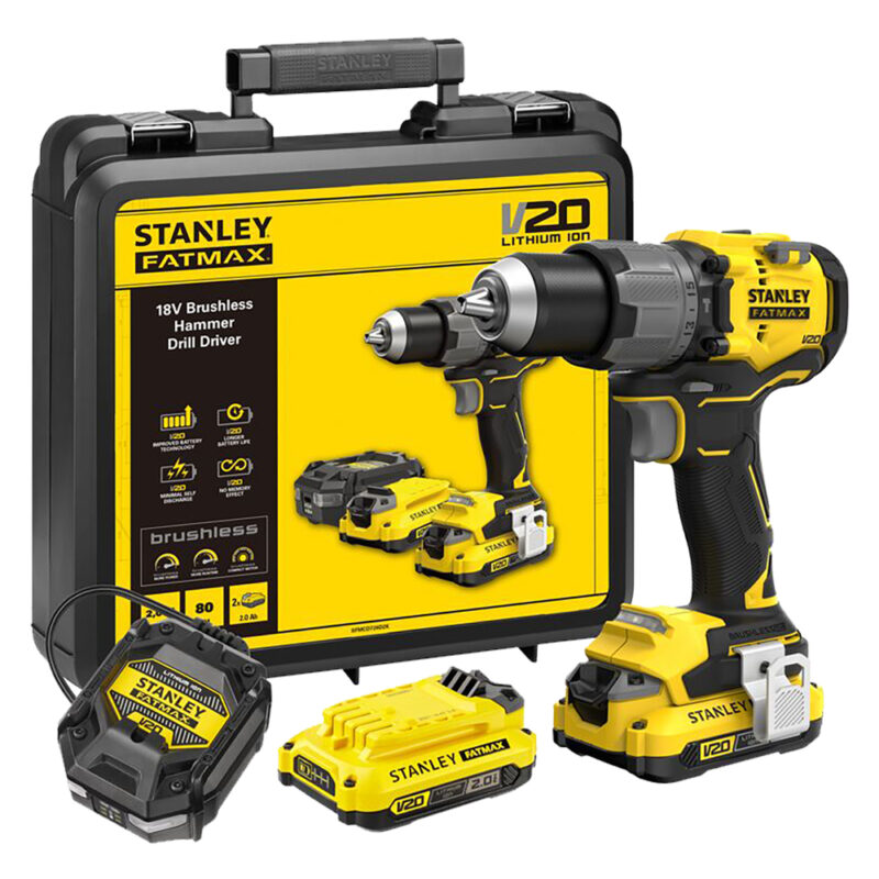 TRAPANO AVVITATORE A BATTERIA 'SFMCD726D2K-QW' 18V - 2,0 ah Litio