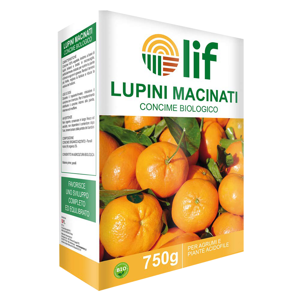 CONCIME A SCAGLIE 'LUPINI MACINATI' Gr. 750