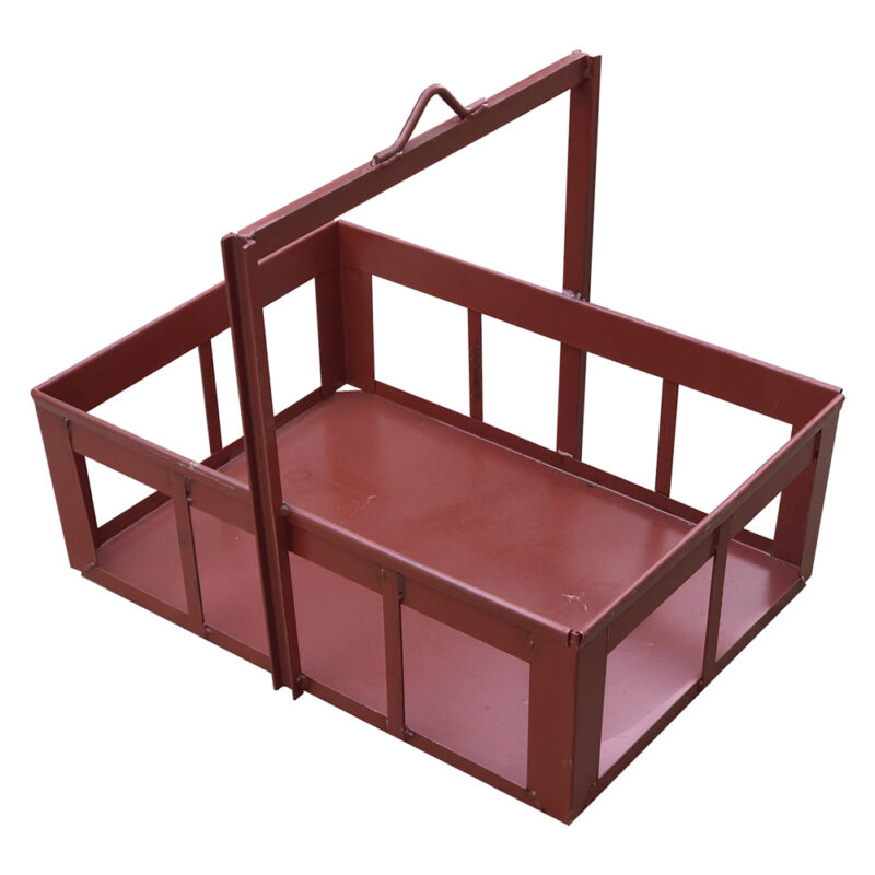 CESTA PORTAMATTONI 50 x 75 x H 30 x H. tot.62 manico ribaltabile