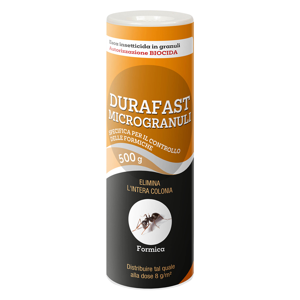 INSETTICIDA IN MICROGRANULI 'DURAFAST' gr.500 - per formiche