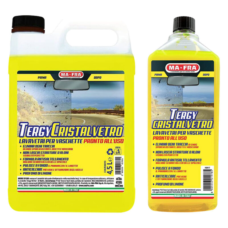 LAVAVETRI LIQUIDO 'TERGY CRISTALVETRO' ml 1000