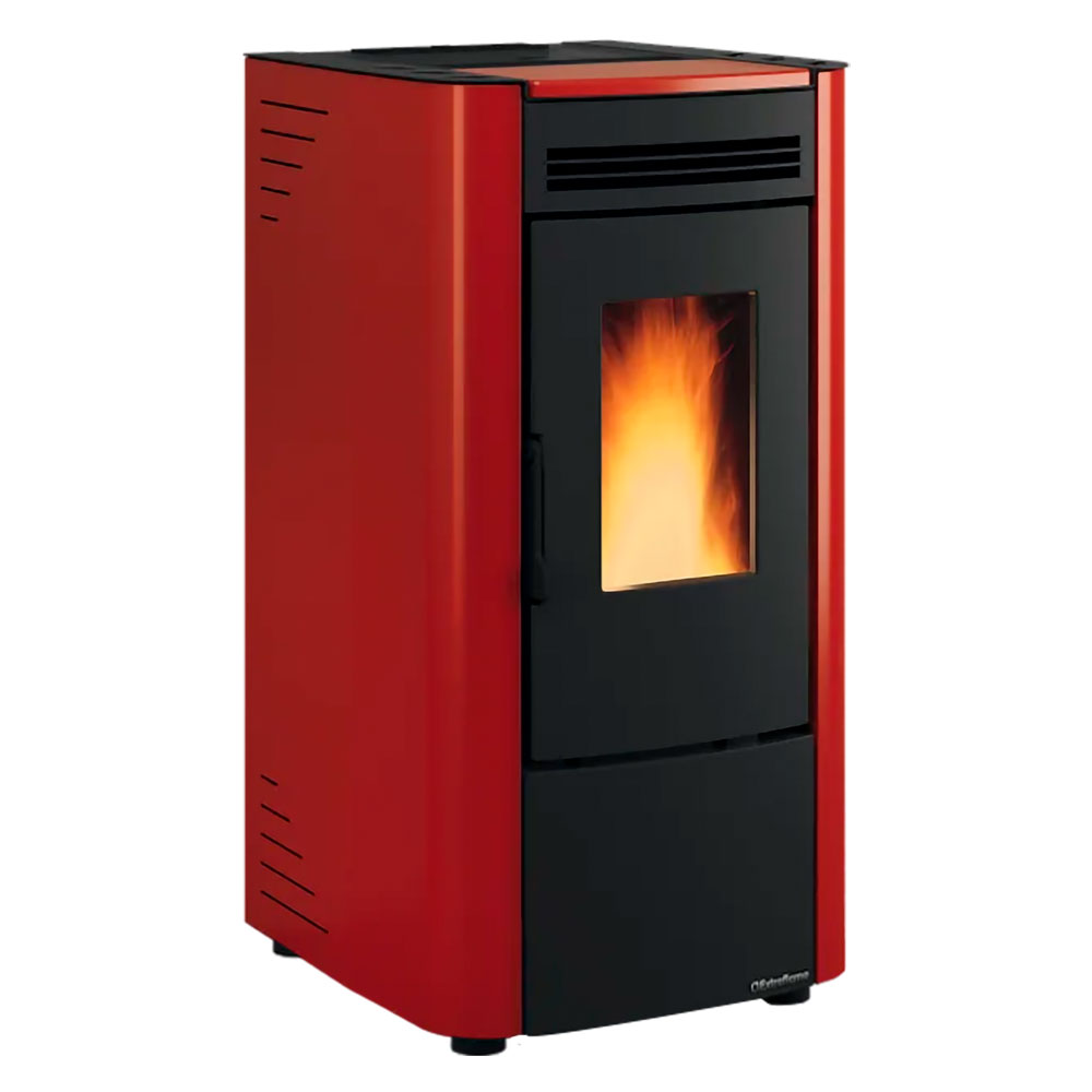 STUFA A PELLET 'KETTY 5.0' 6,5 kW - colore bianco