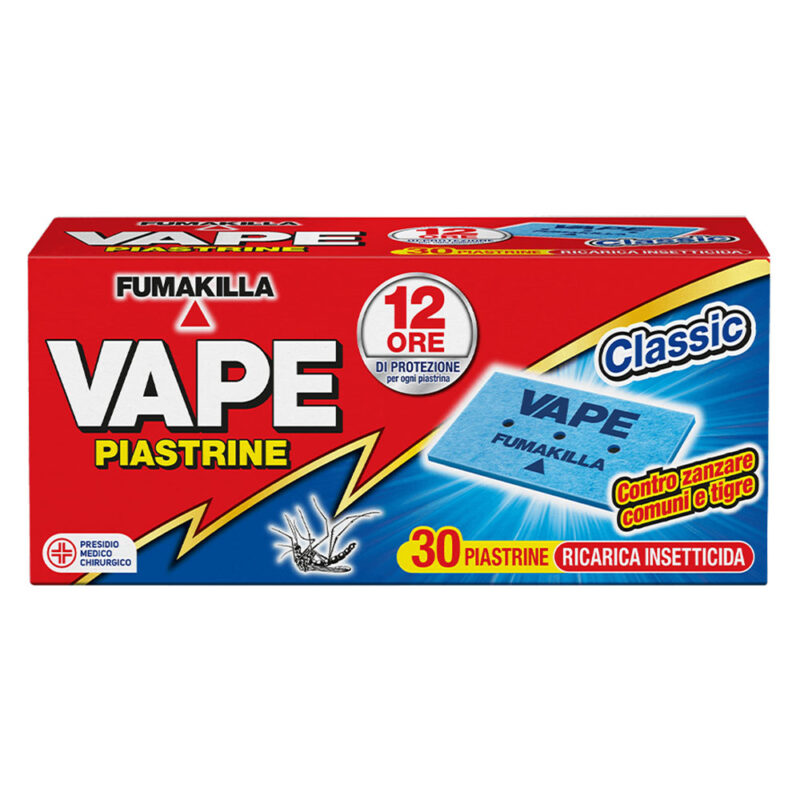 ANTIZANZARE PIASTRINE RICARICA cf da 30 piastrine - classiche