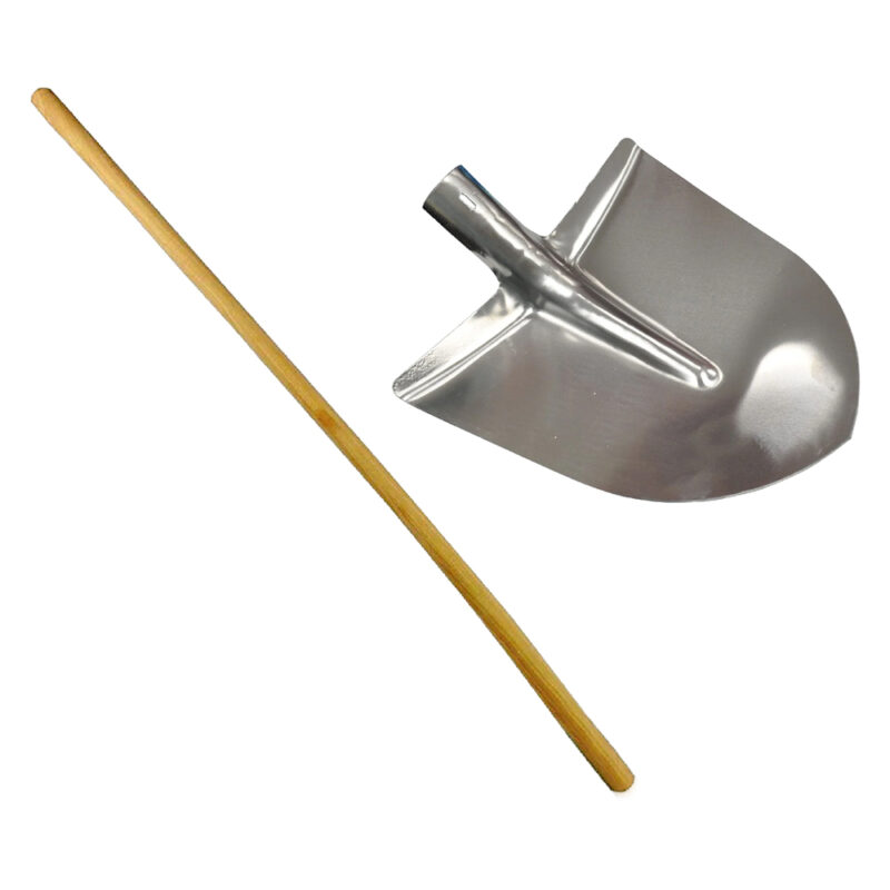 BADILE A PUNTA 'SUPER LEGGERO' con manico - cm 140