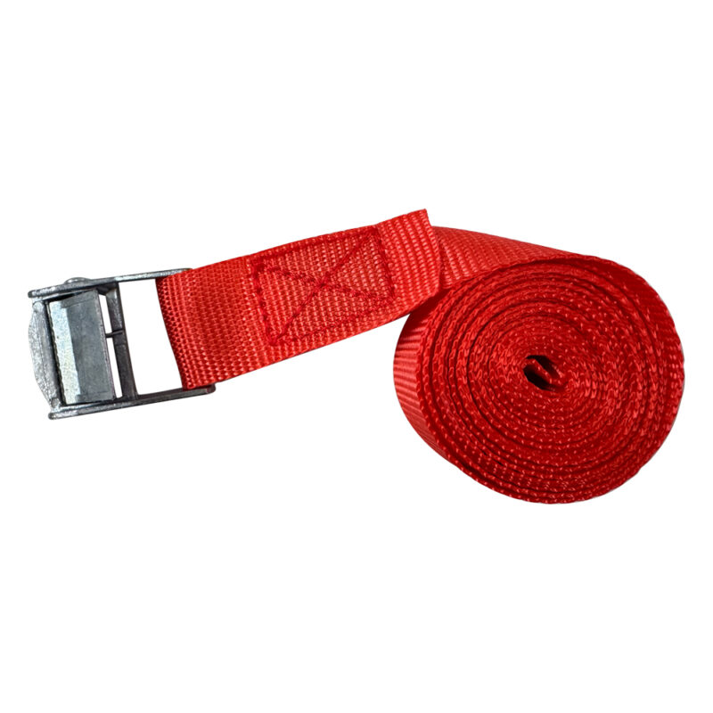 NASTRO DI FISSAGGIO CON FIBBIA mt.2,5 x mm 25 - blu - cf 1 pz