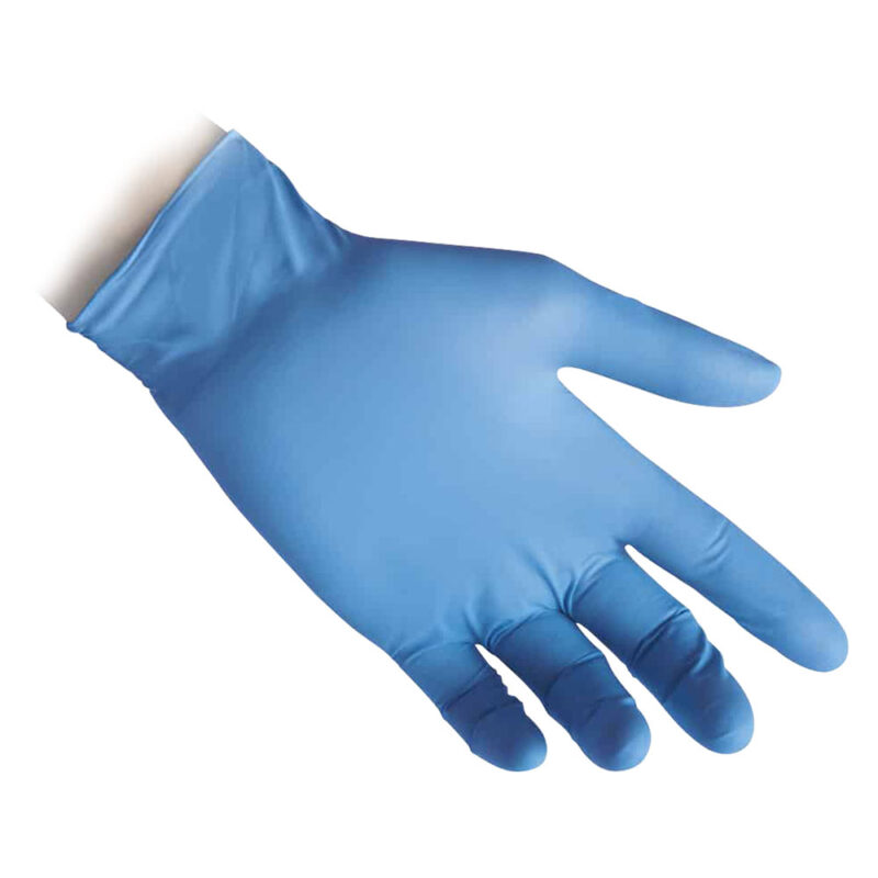 GUANTI NITRILE MONOUSO 'N73' resistant (4,5 gr) - tg. L