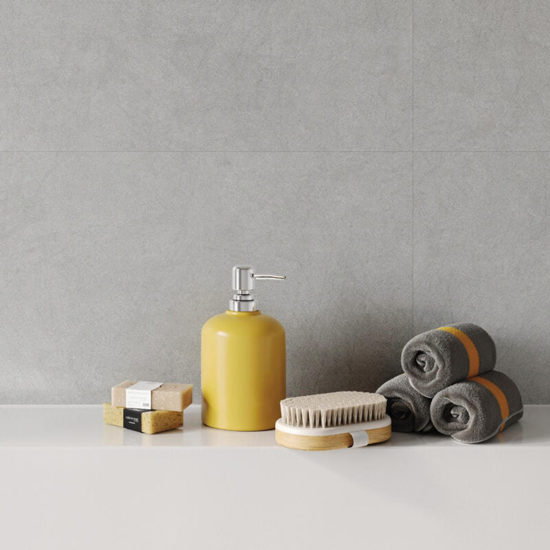 RIVESTIMENTO IN SPC SERIE 'LITE WALL STONE' colore grigio pietra