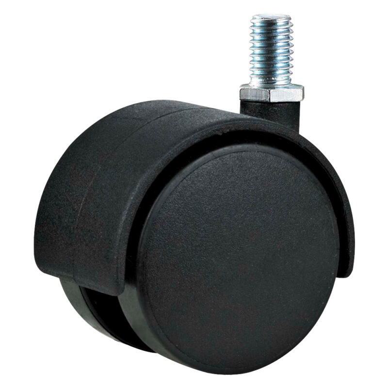 RUOTA PER MOBILI DOPPIA ø 50 - perno MA10 - capacità kg 30 - pz 2 BL