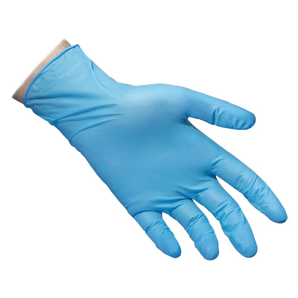 GUANTI NITRILE MONOUSO 'N73' extra strong (7 gr) - tg. L
