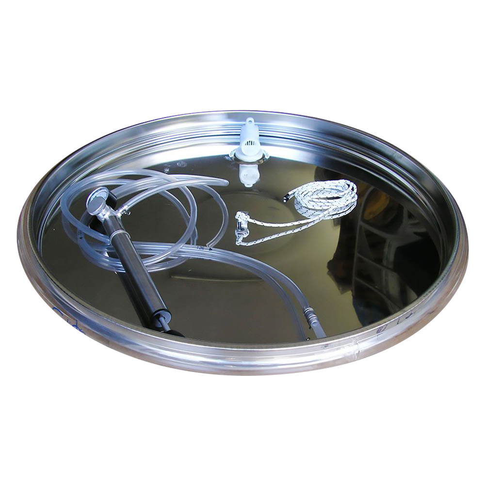 GALLEGGIANTE A CAMERA D'ARIA CON POMPA lt 500 - Ø 695 mm