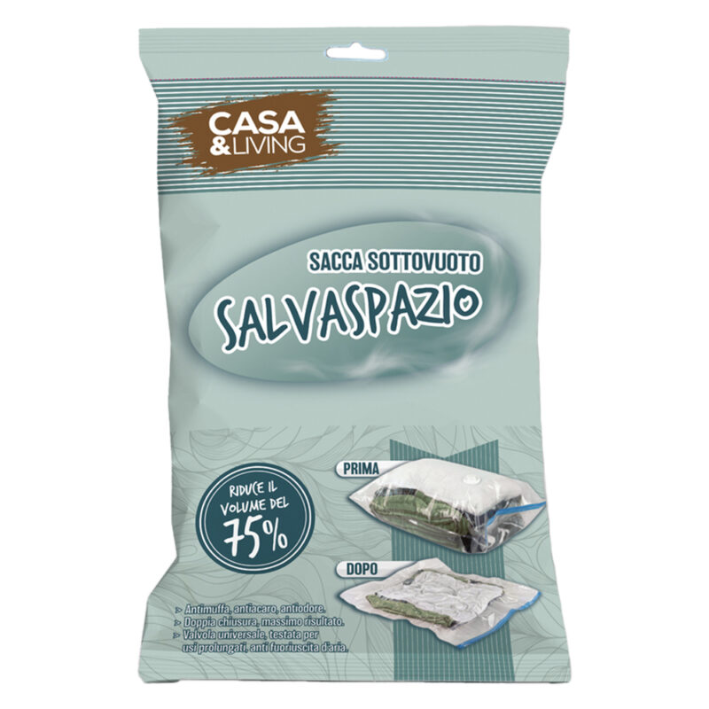 SACCHETTI A ROTOLI PER SOTTOVUOTO SCATOLATI cm 50 x 60