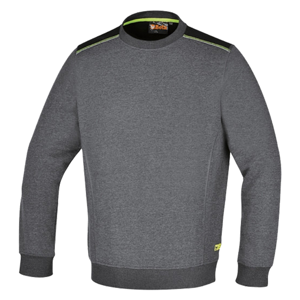 FELPA DA LAVORO CON GIROCOLLO '7642G' taglia XL