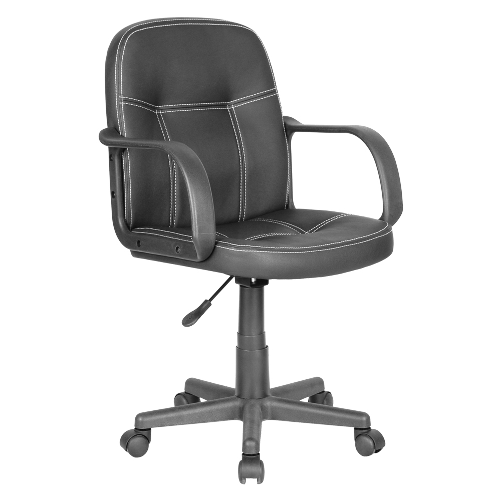 SEDIA DA UFFICIO nero - cm 57 x 58 x h. 83,5-93,5