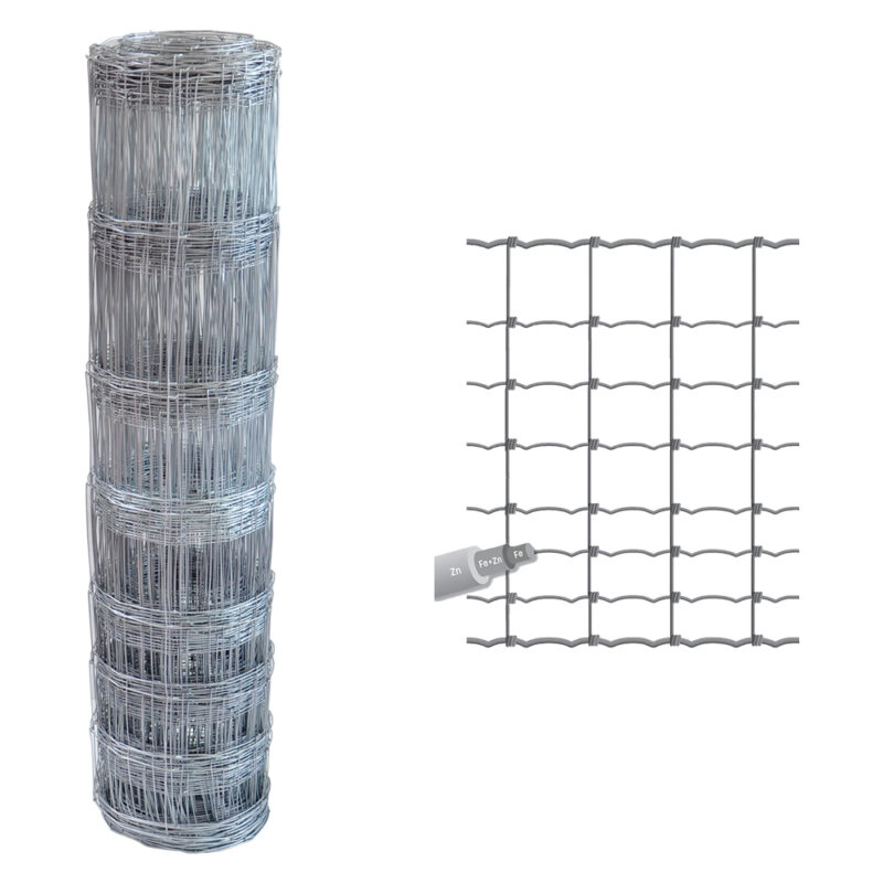 RETE PASTORALE 100/8/15 Filo Ø mm. 1,8/2,2 - H. cm 100 x mt. 50