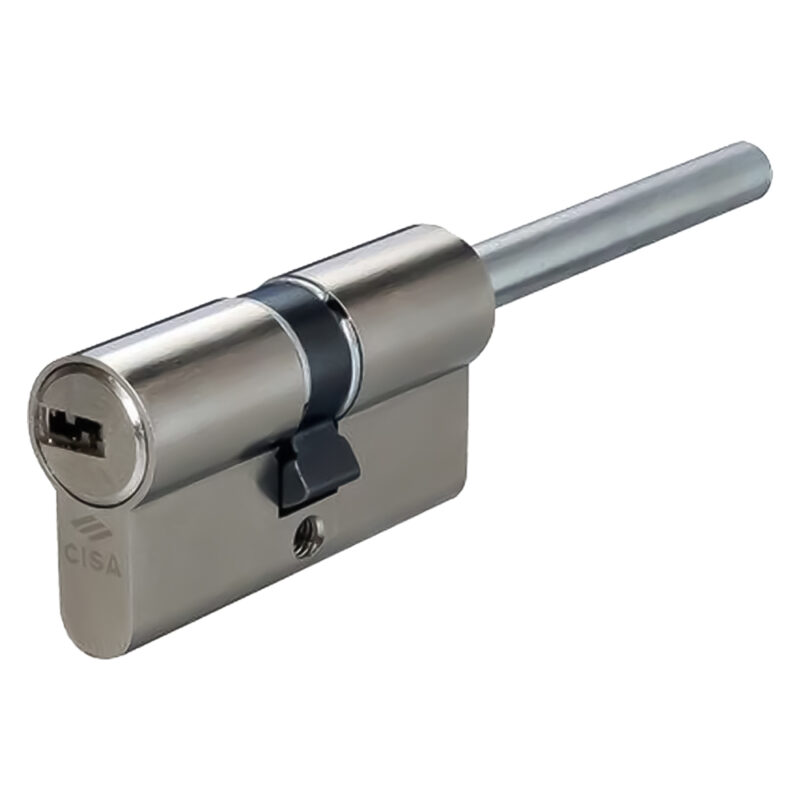 CILINDRO PROFILATO DOPPIO PER POMOLO 'ASIX P8 PRO' mm 29,5+29,5 = 59 (30/30)