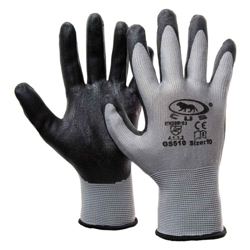 GUANTI NITRILE / NYLON 'GS510' Tg. 10 (XL)