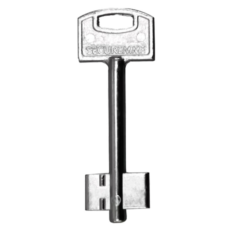 CHIAVE DOPPIA MAPPA NICHELATA mappa mm 11,4 x 20,5