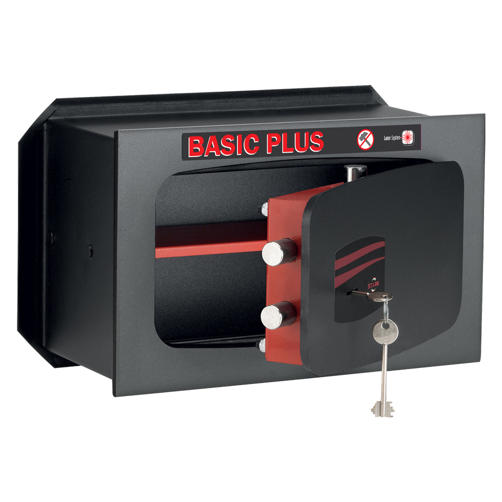 CASSAFORTE CON CHIAVE DOPPIA MAPPA 'BASIC PLUS 1800' ALP - cm 23 x 36 x 19,5