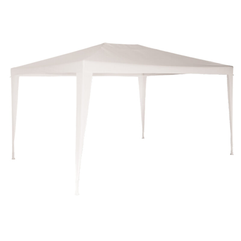 GAZEBO DA GIARDINO mt 3 x 4 - copertura colore bianco