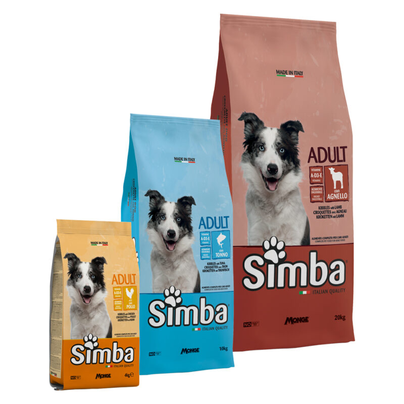 CROCCHETTE PER CANI 'SIMBA' manzo - kg 20