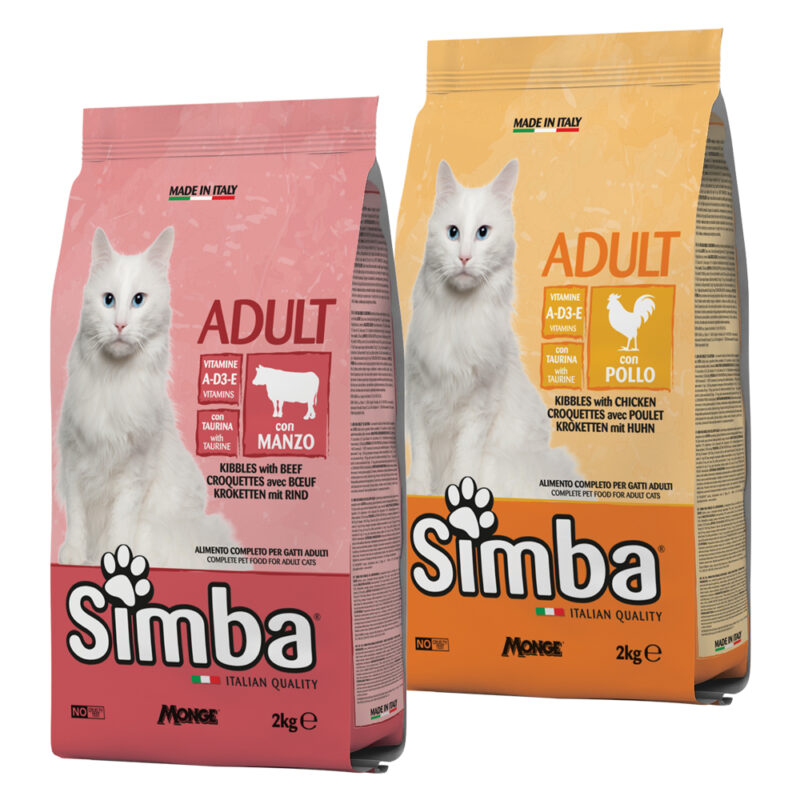 CROCCANTINI PER GATTI 'SIMBA' manzo - kg 2