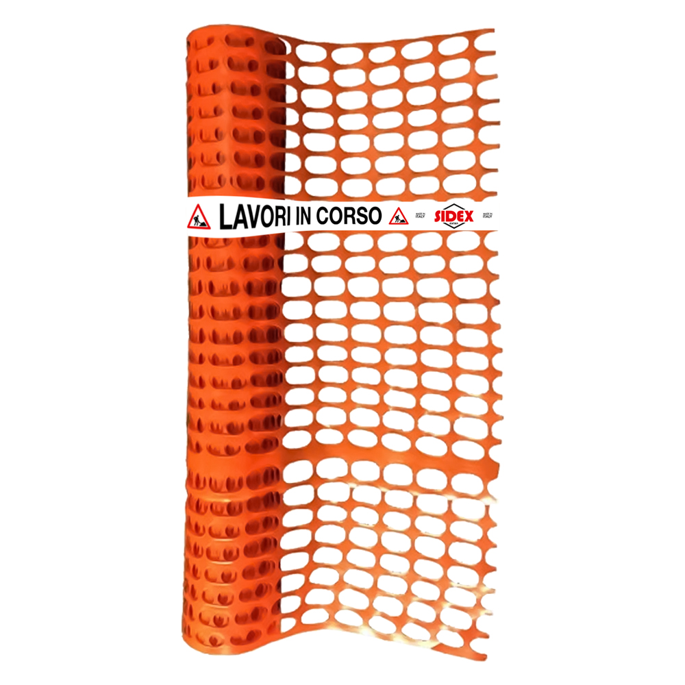 RETE PER DELIMITAZIONE CANTIERE mt 1,20 x 50