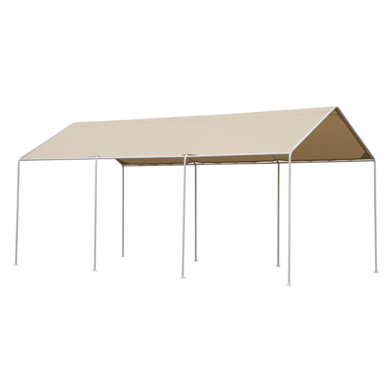GAZEBO 'MAURITIUS' mt 3 x 6 x h. 2,8 - telo ecru